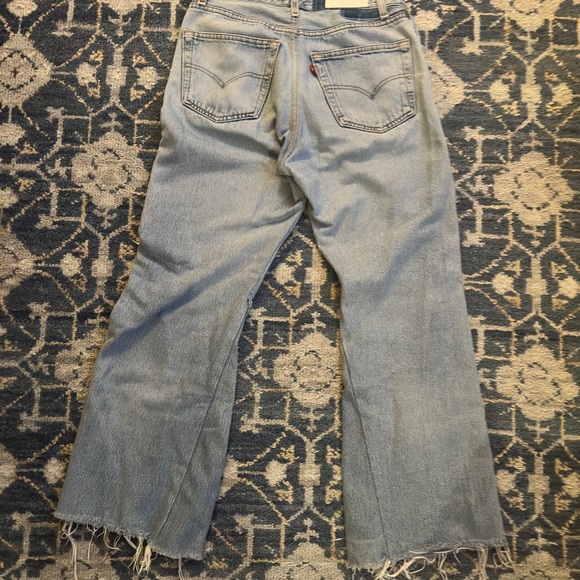 Re/Done x Levis Light Wash Bootcut Flare Jeans - Picture 4 of 7